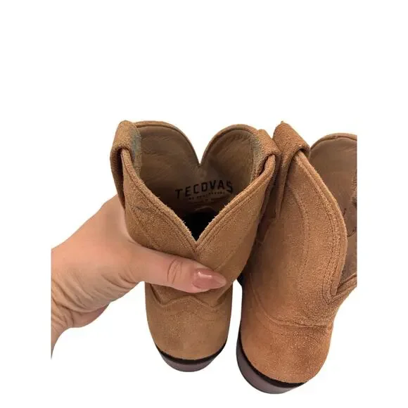 Tecovas The Lucy Calfskin Western Bootie Boot Size 8 B - Picture 6 of 10